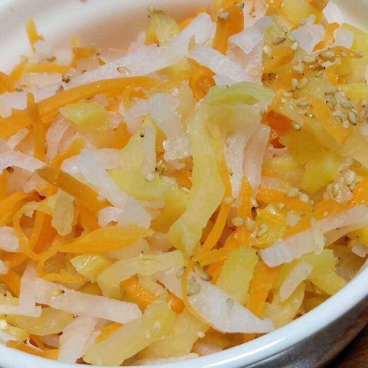 たくあん紅白なます 作り置きおかず